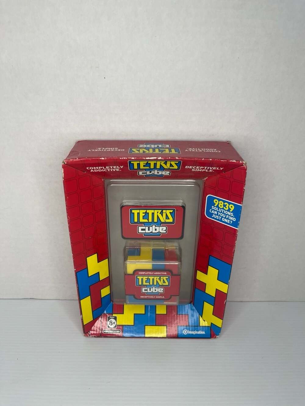 NOS Imagination Entertainment Tetris Cube 3D Puzzle Game
